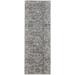 "Frencess Casual Distressed, Ivory/Gray/Taupe, 2'-6"" x 12' Runner - Feizy KAIR39HUNVYBGEI11"