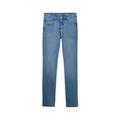 TOM TAILOR Damen Alexa Straight Jeans, blau, Uni, Gr. 25/30