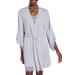 Mariana Lace Trim Jersey Robe