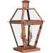 Quoizel Rue De Royal 10.5 Inch 2 Light Outdoor Pier Lamp - RO9110AC