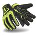 HEXARMOR 2131-M (8) Hi-Vis Cut Resistant Impact Gloves, A1 Cut Level, Uncoated,
