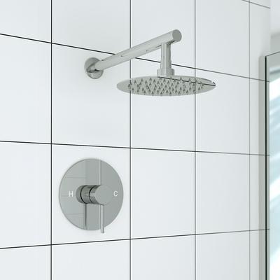 Randolph Morris Tranquil Rainfall Shower Set with Round Shower Head and Round Valve RMAS-SR-RH-C