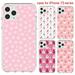 Case for iPhone 12 Mini Basics Shockproof and Protective Case Painted for Women Girls Protective Cover for iPhone 12 Mini 1PC Phone case