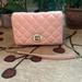 Kate Spade Bags | Kate Spade Shoulder Bag Light Pink Euc Inside Cream With Gold Polka Dots. | Color: Gold/Pink | Size: Os