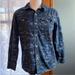 Levi's Shirts & Tops | Levis Shirt Boys Youth Large Blue Camo Long Sleeve Pearl Snap Western Cowboy | Color: Blue | Size: 12b