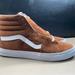 Vans Shoes | New Men’s Vans Sk8-Hi Pig Suede Tortoise Shell Vn0a7q5n1re Sneakers Size Men 12. | Color: Brown/White | Size: 12