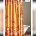 Anthropologie Bath | Anthropologie Zosia Organic Cotton Shower Curtain - Maize (Orange, Red) | Color: Orange/Red | Size: Os