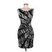 Guess Casual Dress - Party Scoop Neck Sleeveless: Black Dresses - Women's Size 6