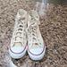 Converse Shoes | Covers All Star Size Men's 6 Women 8 | Color: Cream | Size: Men's Size 6 Women Size 8