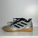 Adidas Shoes | Adidas Predator Silver Black Indoor Soccer Shoes Size 1 | Color: Black/Silver | Size: 1b