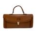 Burberry Bags | Burberrys Vintage Nova Check Logo Leather Genuine Handbag Mini Boston Bag Bro... | Color: Brown | Size: Os