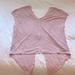 Lululemon Athletica Tops | Lululemon Tie Back V-Neck Shirt In Baby Pink. Size 6 | Color: Pink | Size: 6