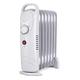 Meown 7 Fins Oil Heater - Adjustable Thermostat Electric Heater - Power Indicator Light - Overheat Protection - Carry Handle - Free Standing Energy Efficient Oil Heater for Home, Office