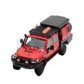 1/64 For Land Cruiser LC79 Pickup Double Cabin Diecast Model Car (Color : C, Size : No box)