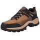 Trainers Shoes Men's Running Shoes Outdoor Trekking Shoes Men Lightweight Hiking Shoes Breathable Work Shoes Orthopaedic Shoes Men's Non-Slip Sports Shoes Waterproof, brown, 7 UK