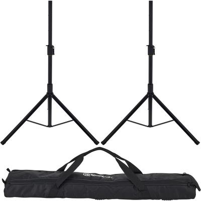 Roadworx Slim Line Speaker Stand 2 Set
