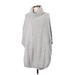 CAbi Poncho: Gray Sweaters & Sweatshirts - Women's Size Small