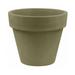 Vondom Maceta Resin Pot Planter Resin/Plastic in Brown | 16 H x 19.75 W x 19.75 D in | Wayfair 40150A-KHAKI