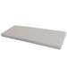 Latitude Run® 3" Indoor/Outdoor Patio Furniture/Window Seat Bench Cushion High-Resilience Foam Metal in Gray | 3 H x 40 W x 26 D in | Wayfair