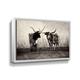 Union Rustic Texas Longhorns Crop by Debra VanSwearingen - Print on Canvas Canvas, Faux Fur in Black | 16 H x 24 W x 2 D in | Wayfair