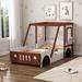 Zoomie Kids Aleksandras Platform Bed in Orange | Wayfair BA82E374AECD4B2594A446179C5D4AEC