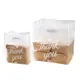 Sachets cadeaux de bonbons en plastique Thank You emballage de mariage shopping dragées au