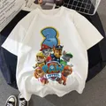 T-shirt Pat'Patrouille pour Enfant Garçon et Fille de 2 3 4 5 6 et 7 ans Vêtements d'Été