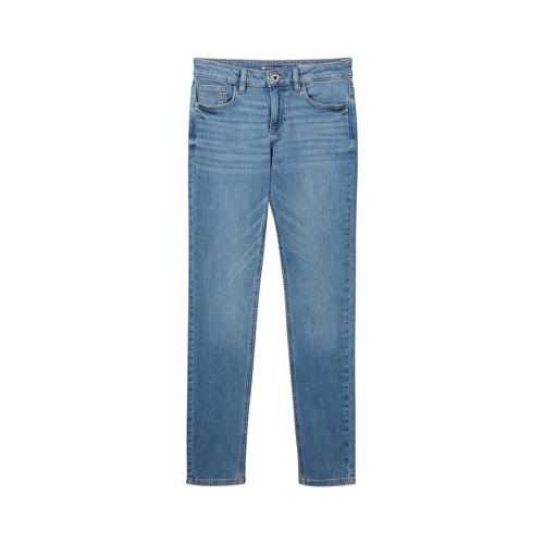 TOM TAILOR Damen Alexa Slim Jeans, blau, Uni, Gr. 30/30