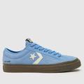 Converse star player 76 trainers in white & blue