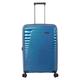 TOTTO - Hartschalenkoffer - Traveler - Mittlerer Koffer - Poseidon - Blau - Erweiterbares System - TSA-System - Polyesterfutter, blau, TRAVEL