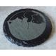 New 'CAT' Rustic Welsh Slate Drinks Coaster - Functional and Personal for all Cat Owners - Lovely Gift for all occasions or home decoration!