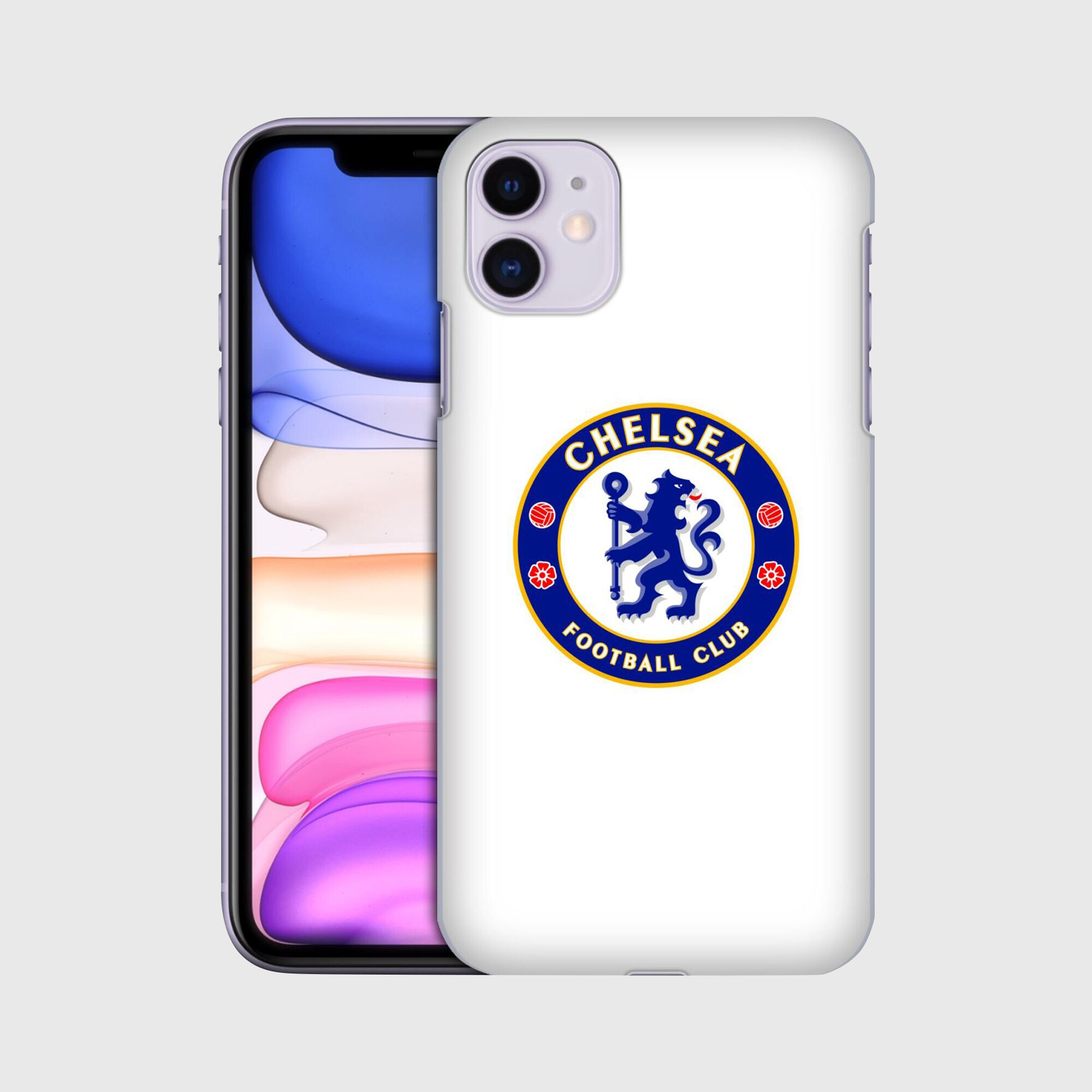 Chelsea Weiße Hartschalen-Handyhülle – iPhone Image