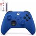 Microsoft Xbox Wireless Controllers for Xbox Console - Shock Blue With Bolt Axtion Cleaning Kit Bundle Like New