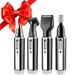 4 in 1 Electric Shaver Rechargeable Razor for Men Waterproof Epilator Nose Hair Removal Bikini Eyebrow Beard Sideburn Mustache Trimmer Clipper Grooming Groomer Kit Valentine s Day Gifts