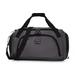 Waterproof Oxford Fitness Bag Large Capacity Sports Bag with Shoe Compartment Gray