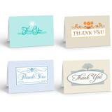 Stonehouse Collection Assorted Thank You Note Card - 12 Boxed Note Cards & Envelopes - USA Made Blank Thank You Notes (Assorted)