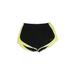 Nike Athletic Shorts: Black Color Block Activewear - Women's Size Medium