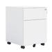 2 Drawer Mobile File Cabinet with Lock Steel File Cabinet