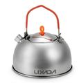 Portable Camping Hiking Water Kettle Lixada Tea Kettle 0.6L Stainless Steel Teapot Coffee Pot