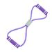 Kaola Yoga Sports Resistance Band with Grip 8-shaped Elastic Exercise Band Muscle Training Auxiliary Tool Yoga Chest Expander Gym Fitness Elastic Pulling Rope Workout Equipment for Arm Legs Back