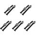 10 Pcs Roller Skate Shoes Straps Replaceable Skate Buckles Roller Skate Shoe Supplies for Skating