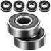 8Pcs Bearings for Skateboard Skateboard Bearings Stable Bearings Longboard Surfboard Bearing