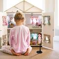 2 Pcs Doll Brackets Portable Doll Support Stands Practical Dolls Toys Storage Racks Display Racks for Shop Home