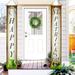 Dainzusyful Fall Decor Accessories Couplets Decorated Curtain Banners Decorated Porches Hung Welcome Signs For Family Holiday PartiesHome Decor