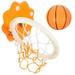 1 Set Mini Basketball Hoop Set Wall Mounted Cartoon Basketball Hoop Set Basketball Hoop Rack