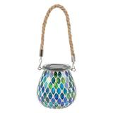 Solar Light Outdoor Exterior Lights Decorative Mason Jar for outside Lamp Mosaic Table European Style