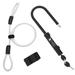 Security Safety Cable Bike Lock Safety Wire With Double Loop Bike Lock Cable