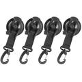 4 Pcs Car Tent Suction Cup Tents Car Mounted Hooks Heavy Duty Coat Hangers Hooks for Car Travel