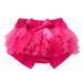 Fimkaul Girls Shorts Boys Bow Tie Solid Spring Summer PP Bloomers Triangle Covers Clothes Casual Pants Baby Clothes Hot Pink