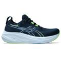 Asics Herren Laufschuhe GEL-NIMBUS 26, schwarz/blau, Gr. 44,5EU